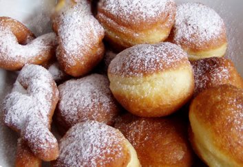 Moderní koblížky s majonézou